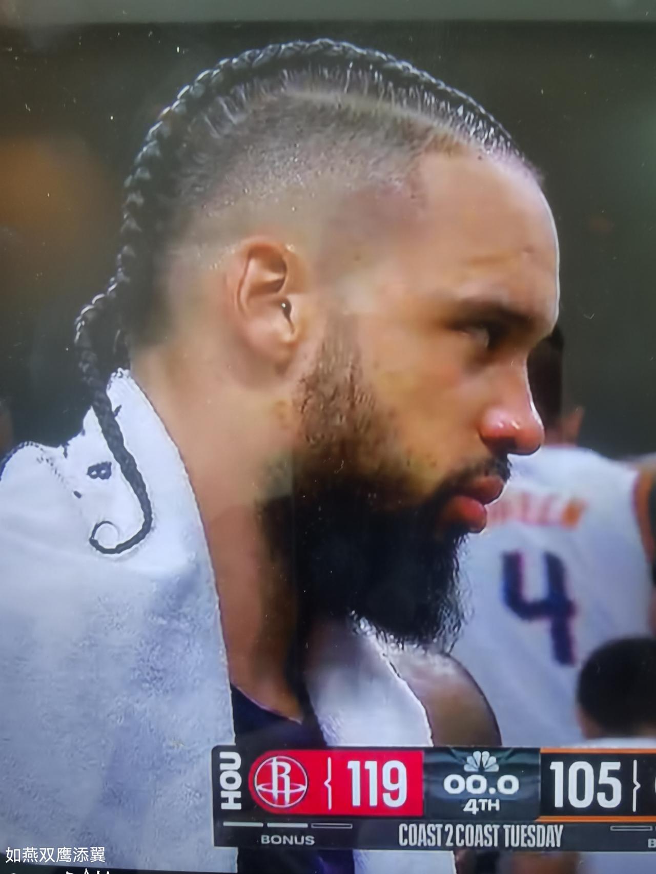 龙哥想刀人太阳主场105-119，输给火箭，彻底失去直通概率