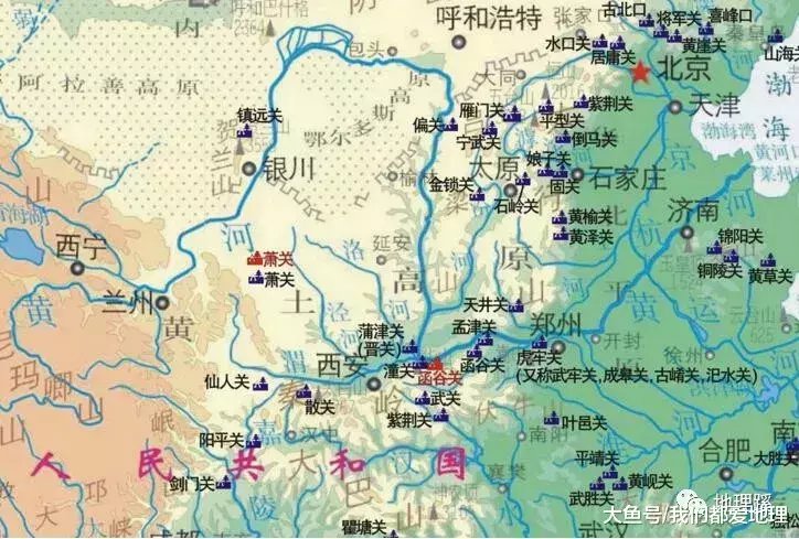 发源于甘肃省定西市渭源县鸟鼠山 要流今甘肃天水 陕西省关中平原