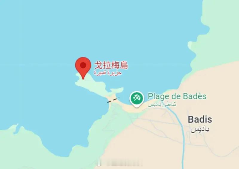 世界上最短的国界位于西班牙与摩洛哥之间的戈梅拉岛（PeñóndeVélez