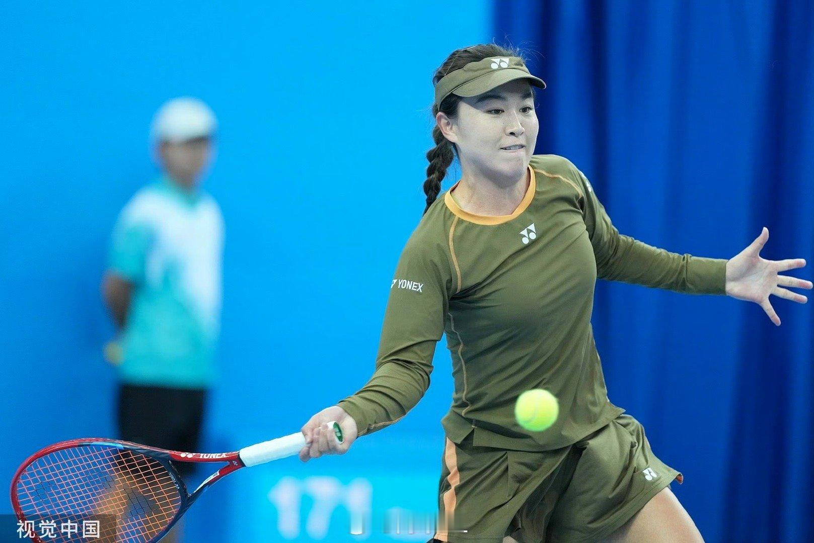 朱琳6-1/6-2战胜高馨妤首夺全运会女单金牌恭喜朱琳，恭喜安徽队🎉