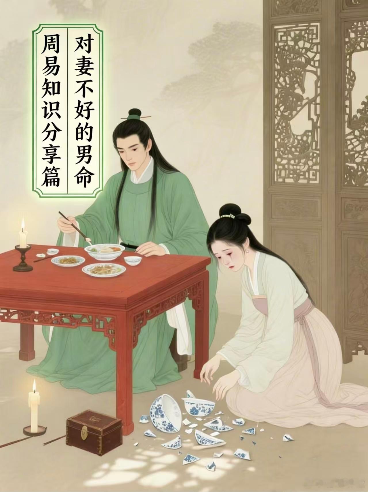【什么女命对丈夫不好】1、日坐劫财日柱：丙午、丁巳、壬子、癸亥、戊午、己未。婚