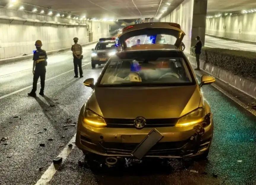 震惊！醉驾逆行不戴头盔，广州一男子骑电动车遭遇惨烈撞击，生命瞬间终结！（