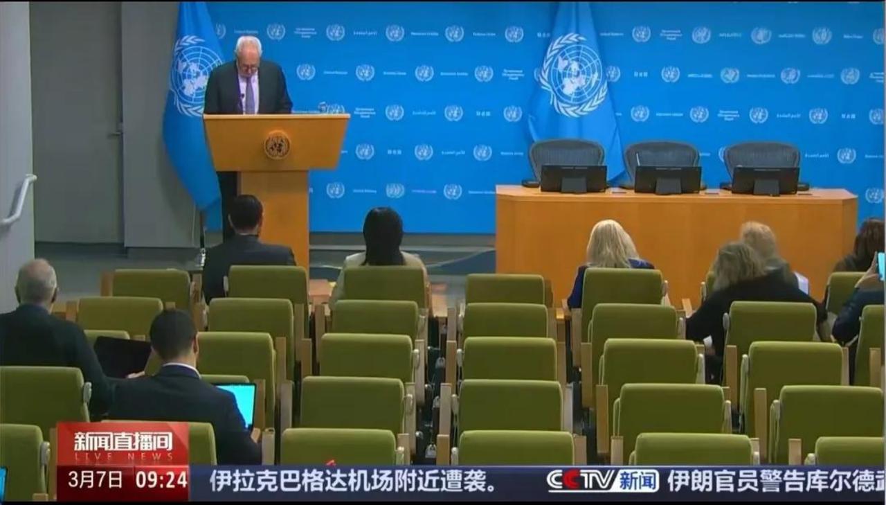 仗打到第八天，联合国终于不再沉默，秘书长古特雷斯公开警告，中东局势“可能失控”