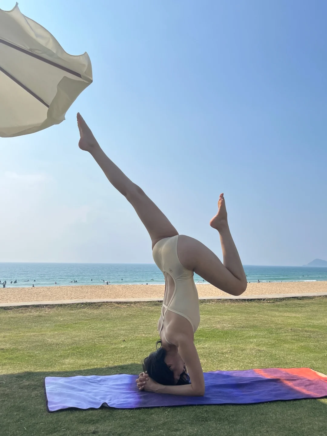 海边瑜伽｜吹着海风 享受自由