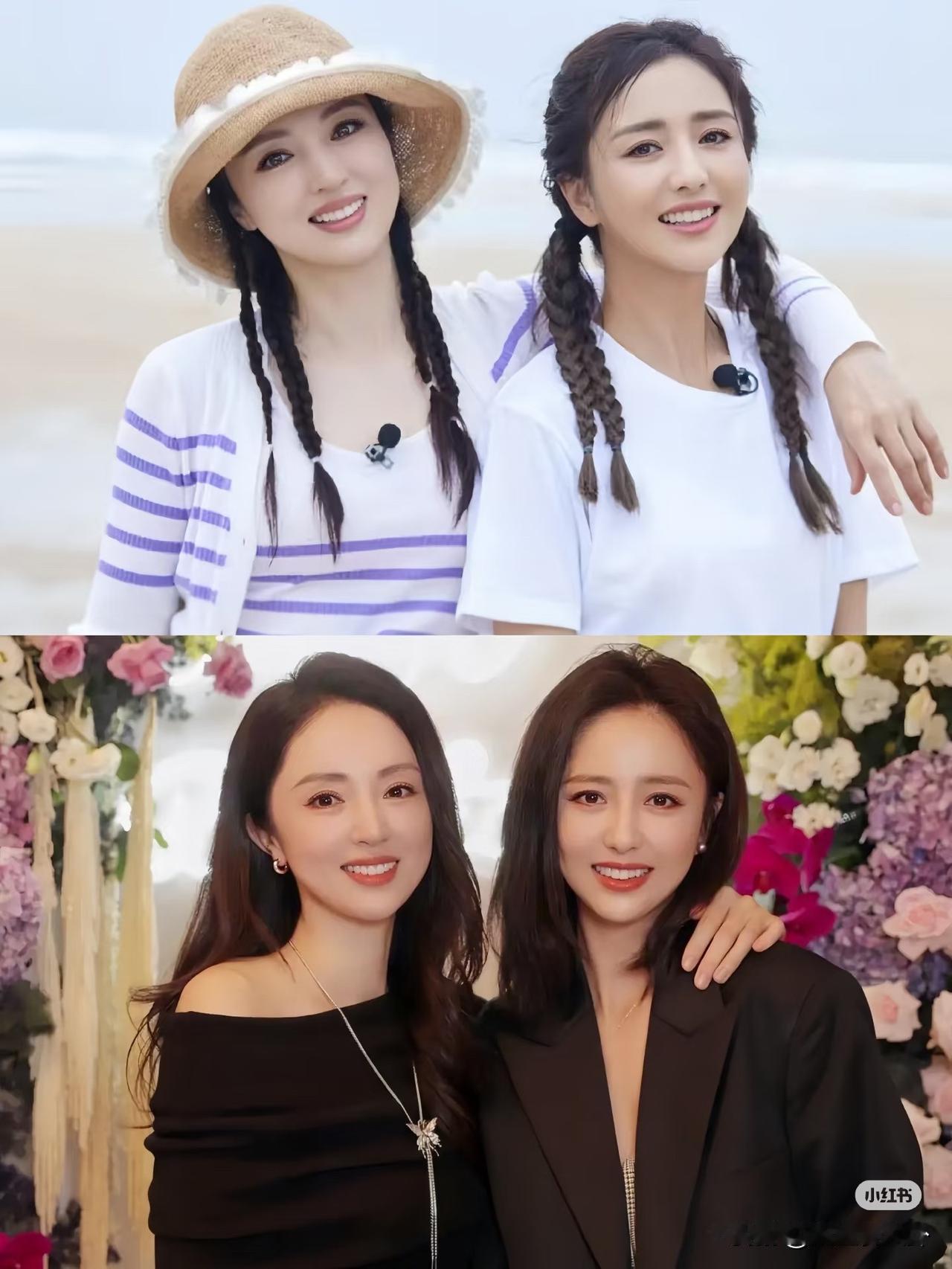 董璇在心底也是羡慕好闺蜜佟丽娅的吧不是羡慕佟丽娅资源更好，也不是羡慕佟丽娅更显