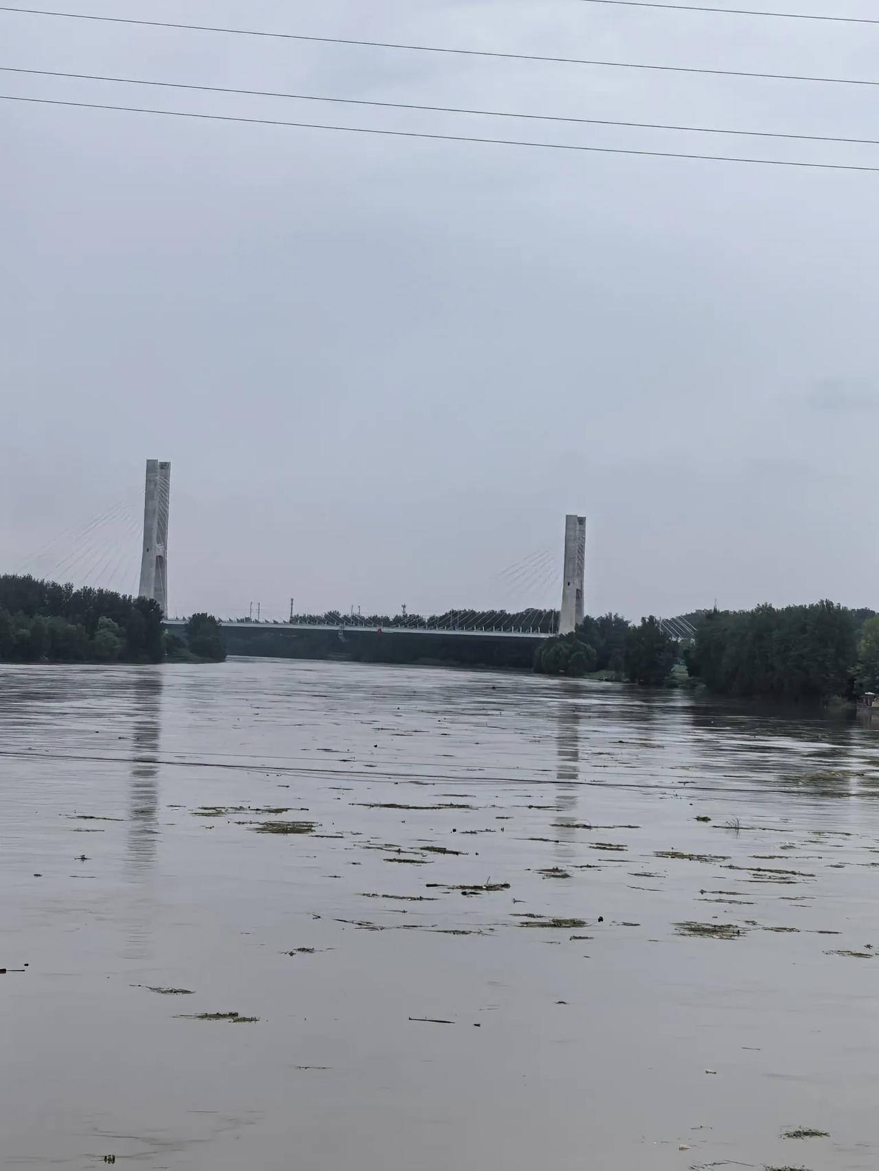 面对淮河上游水位激增，为上保河南、下保江苏，阜阳颍上闸、阜阳闸14号晚间开闸放水