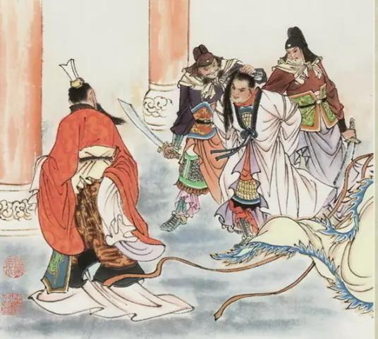 白门楼上，吕布跪在曹操面前，说了一句话："明公所患，不过于布。布今已服，天下