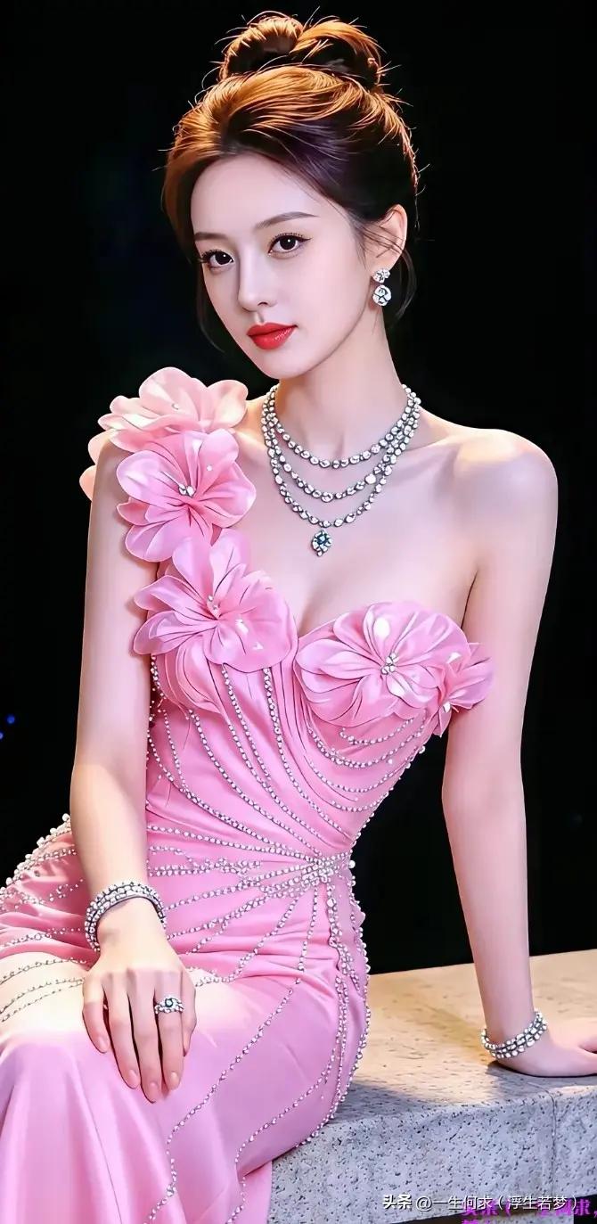 高冷美女，光彩照人。