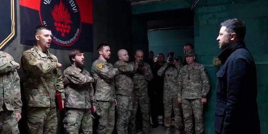 乌克兰精英部队“雪绒花