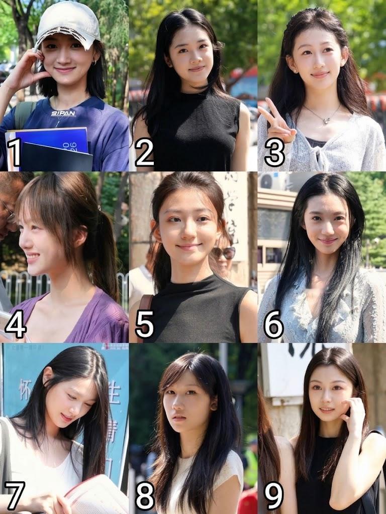 这是北京电影学院26级新生里公认颜值很高的几位，作为观众，谁是你喜欢的类型？