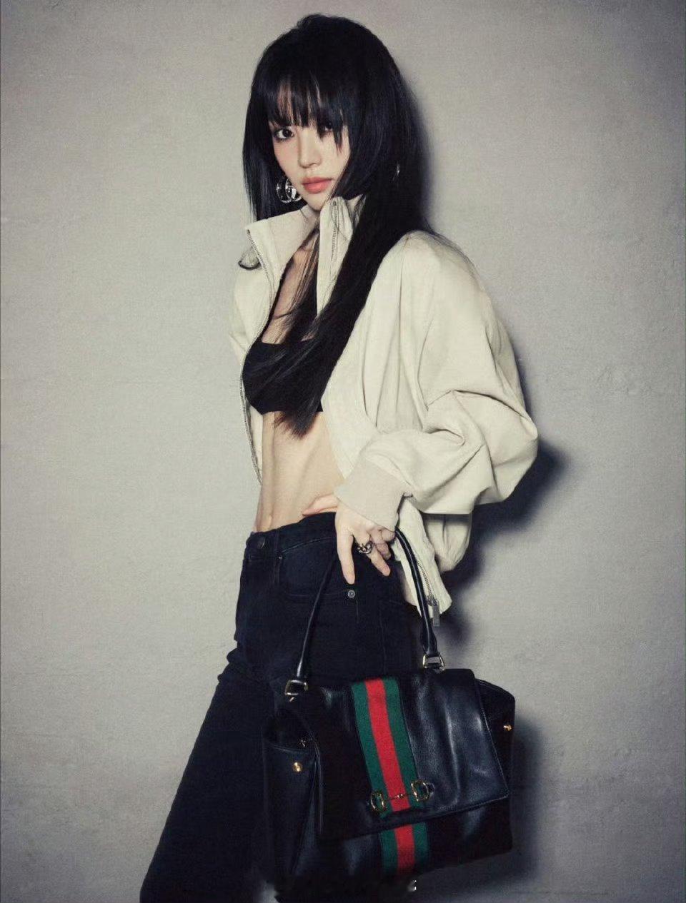 田曦薇这套好好看，酷飒girl！！！