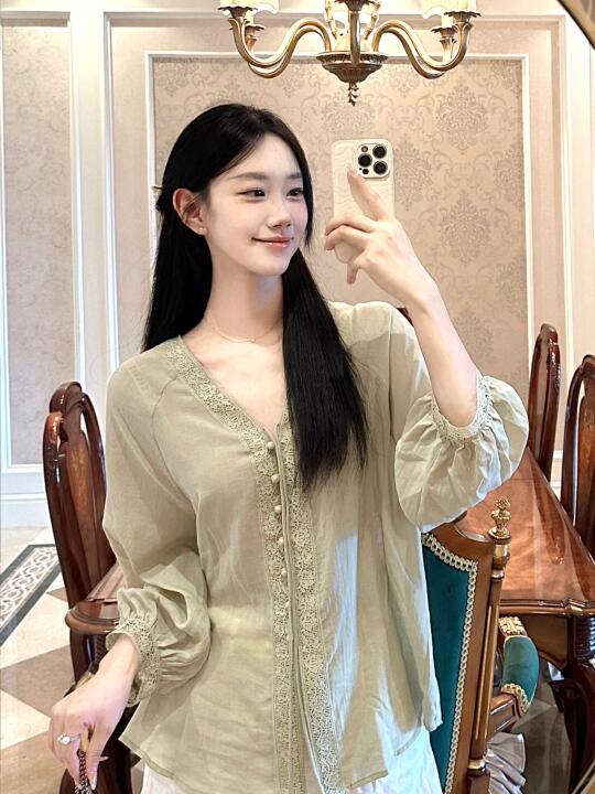 🍃｜半扎发好温柔～