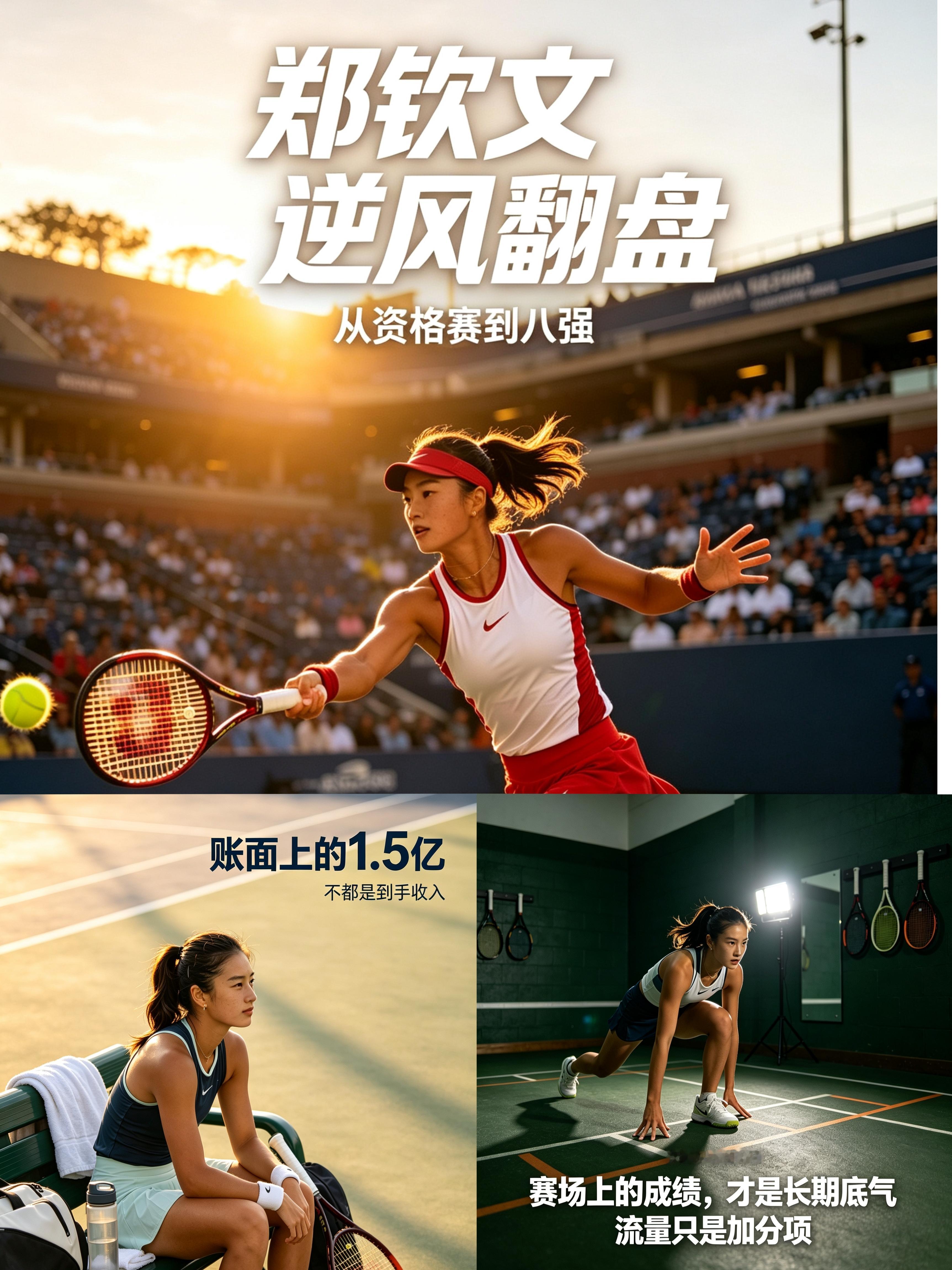 年收入1.5亿！郑钦文的收入，没你想的那么简单最近，郑钦文1.5亿的年收入直接引爆网络，很多人看完都