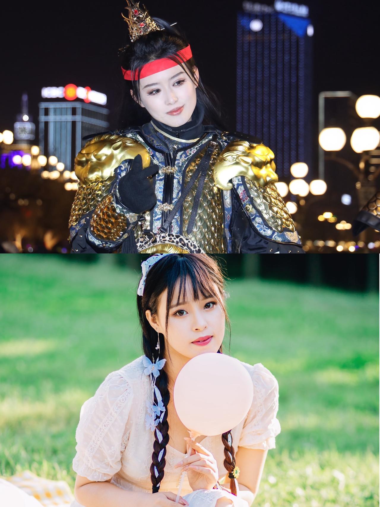 神似穆桂英，可盐可甜，吉林文旅穆桂英巡游吉林穆桂英巡游摄影氛围感拍照大连