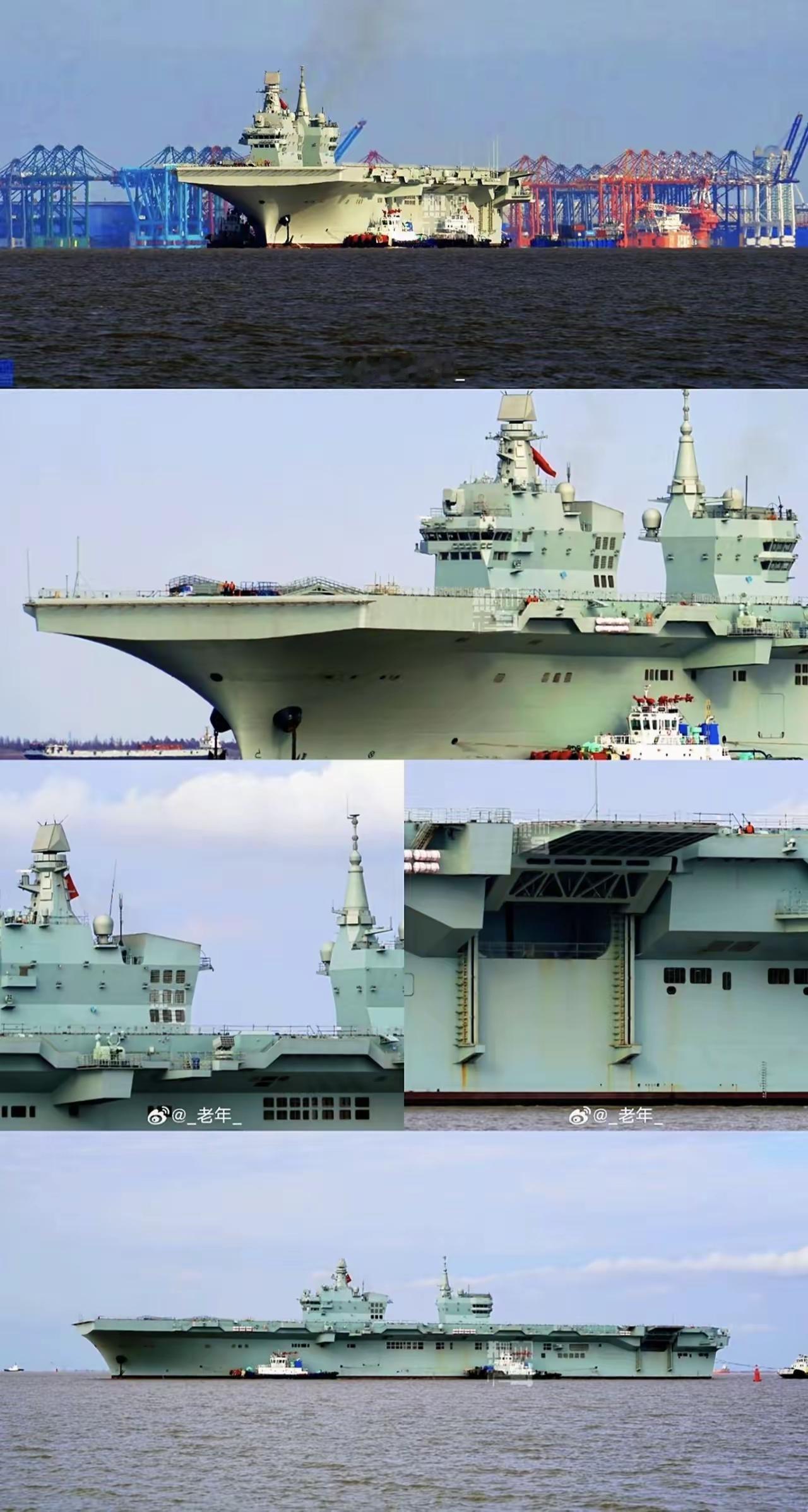 欣赏一组076两栖攻击舰美图。颠覆世界海战格局的一款独一无二的军舰。四川两栖攻击