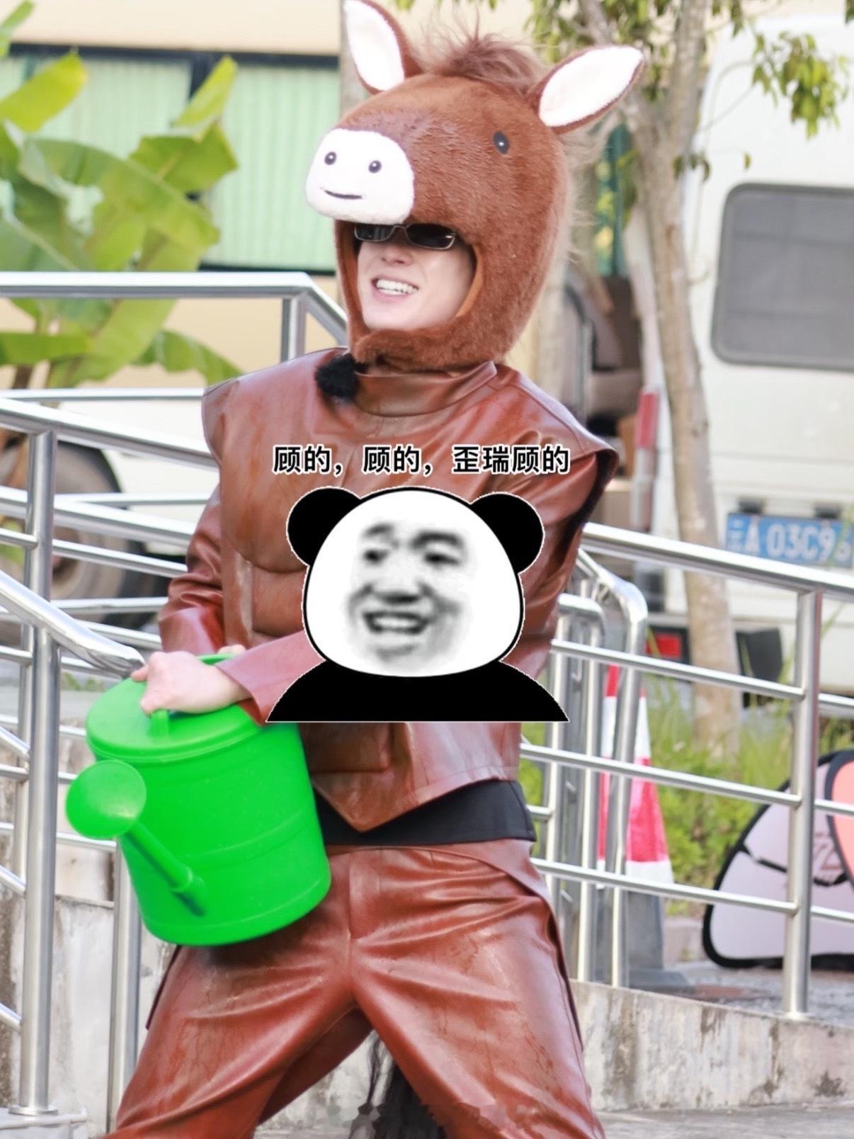 我一直在笑啊啊啊啊啊啊王鹤棣cos了一匹马王鹤棣顶着一张帅脸cos马