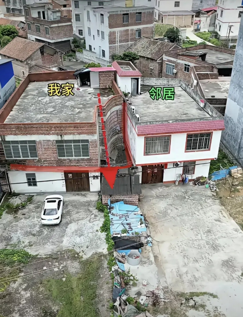 千里家书只为墙，让他三尺又何妨。