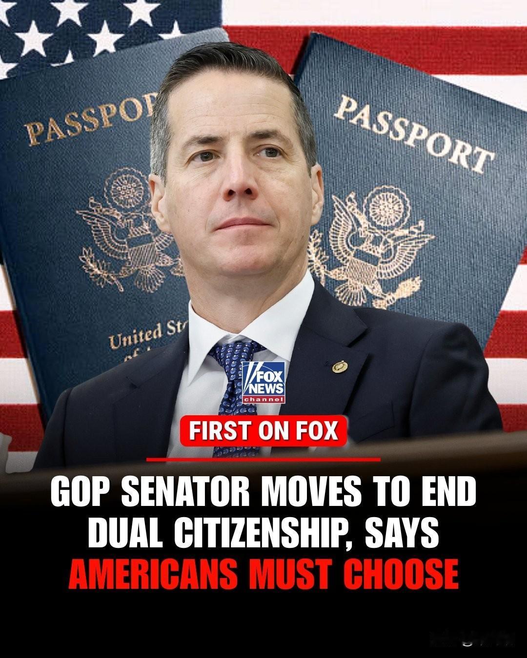 突发新闻：共和党参议员伯尼·莫雷诺（R-OH）将提出一项法案，禁止美国公民持有