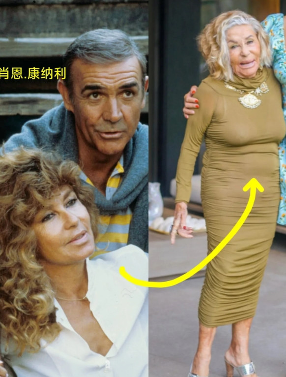 肖恩.康纳利的第二任妻子真幸运，老太太今年都96岁了，仍然健在。作为画家，她46