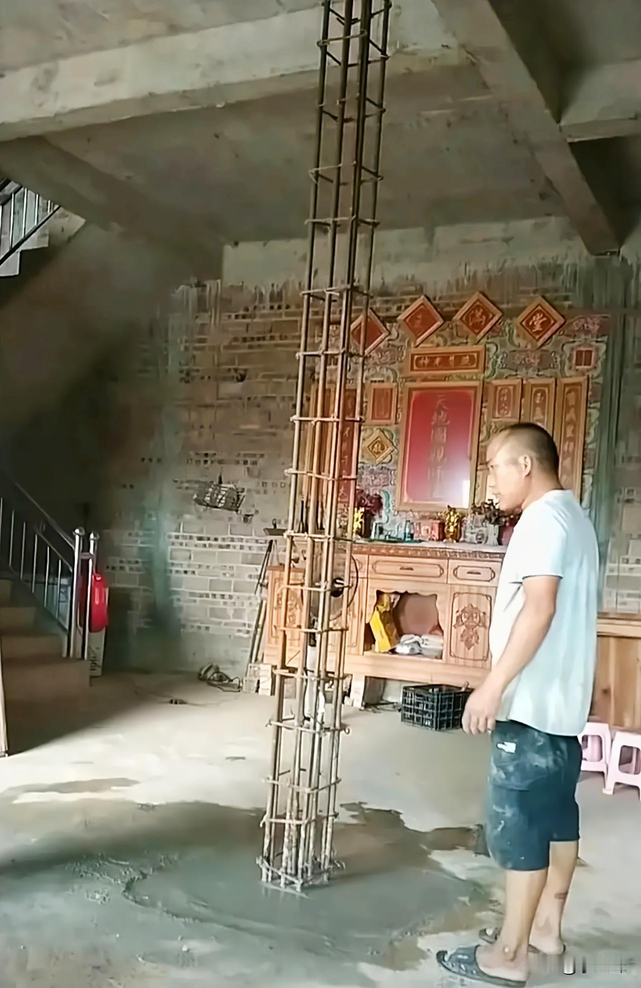 万万没想到，建好房后还可以这样加柱子，厉害