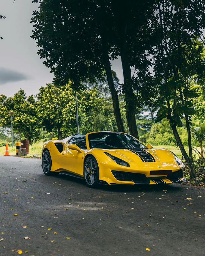 汽车视觉法拉利Ferrari488PistaSpider是不是很拉风