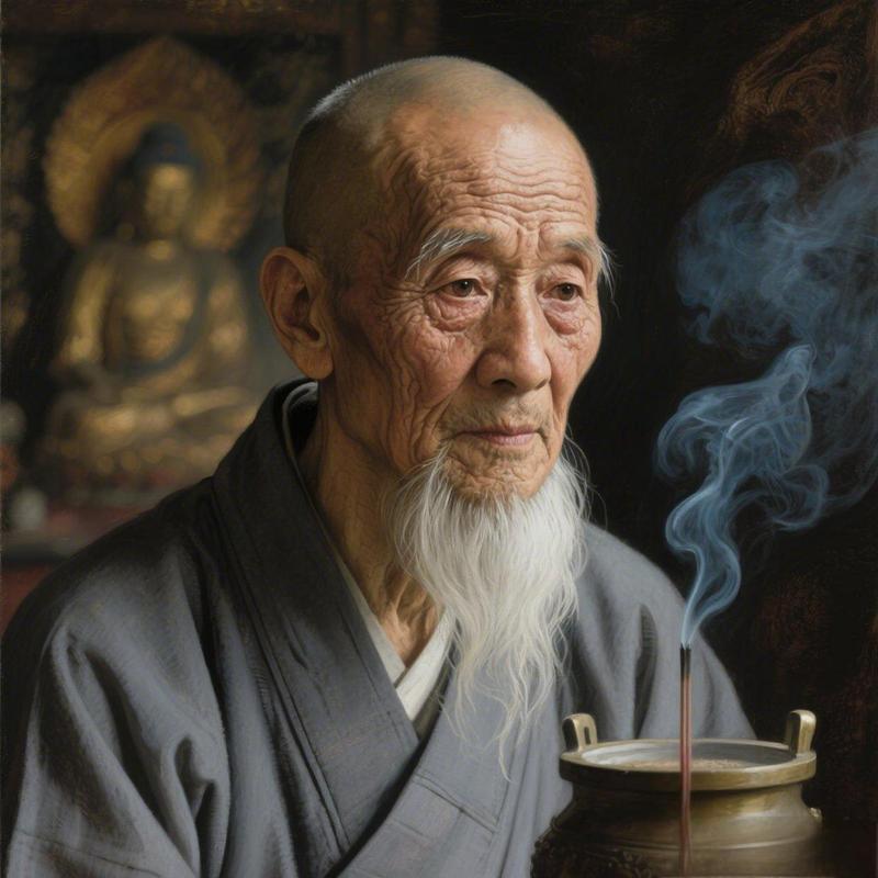 95岁老禅师临终前一段话，字字珠玑：“人一旦死了，他生前穿的衣服，戴的手表，盖