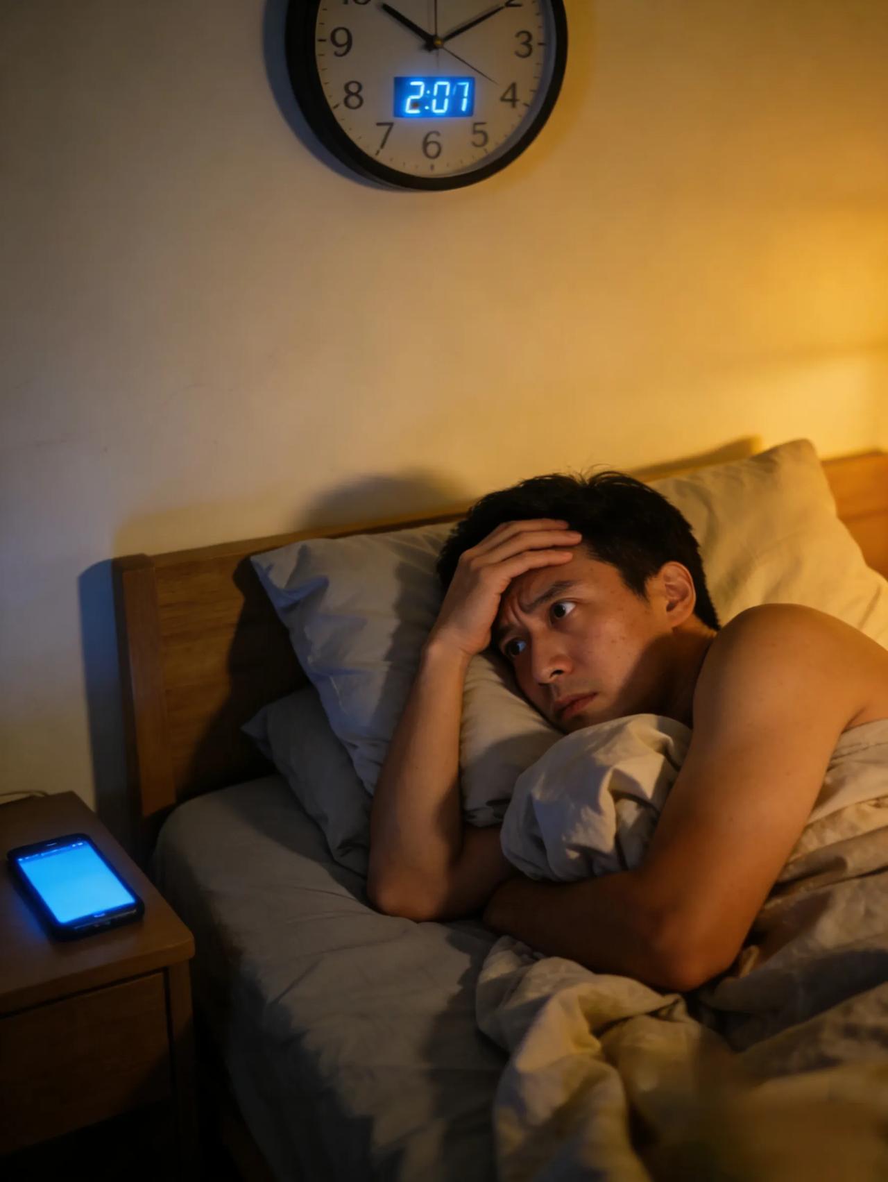 长期严重失眠有什么办法调理呢凌晨睁着眼到天亮，越逼自己睡越清醒，翻来覆去心如