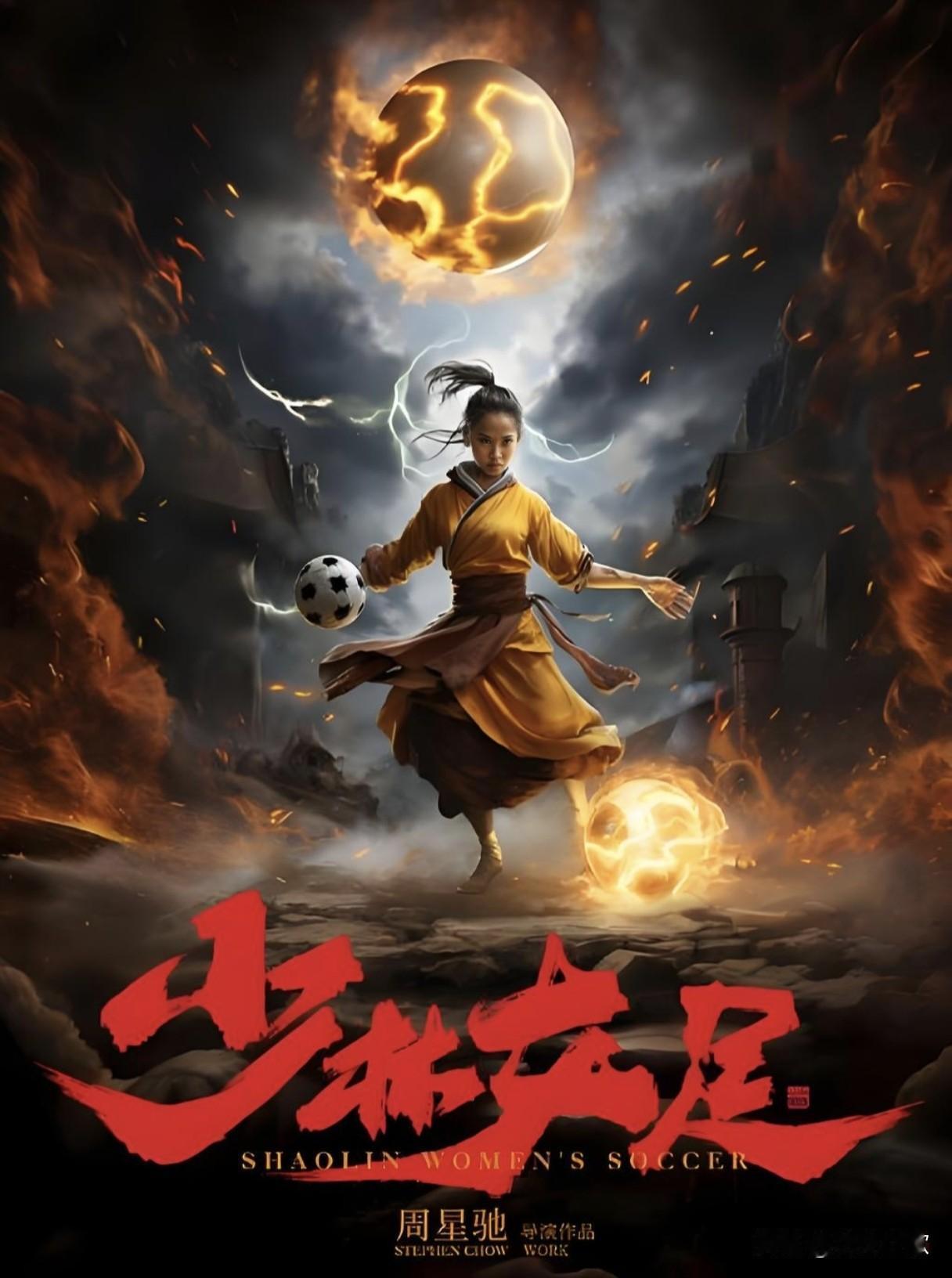 你会去看这部周星驰的电影作品《功夫女足》吗？据说短短8个小时，预售票房就干到了1