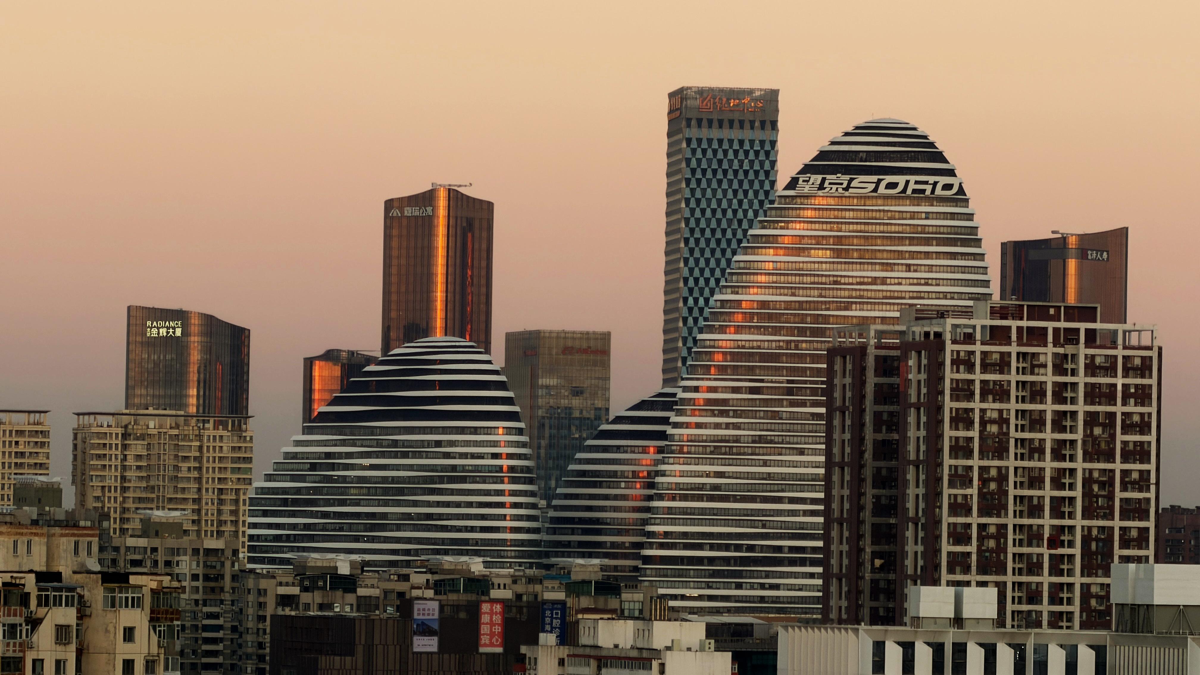 好天儿啊！一会儿等大家的晚霞