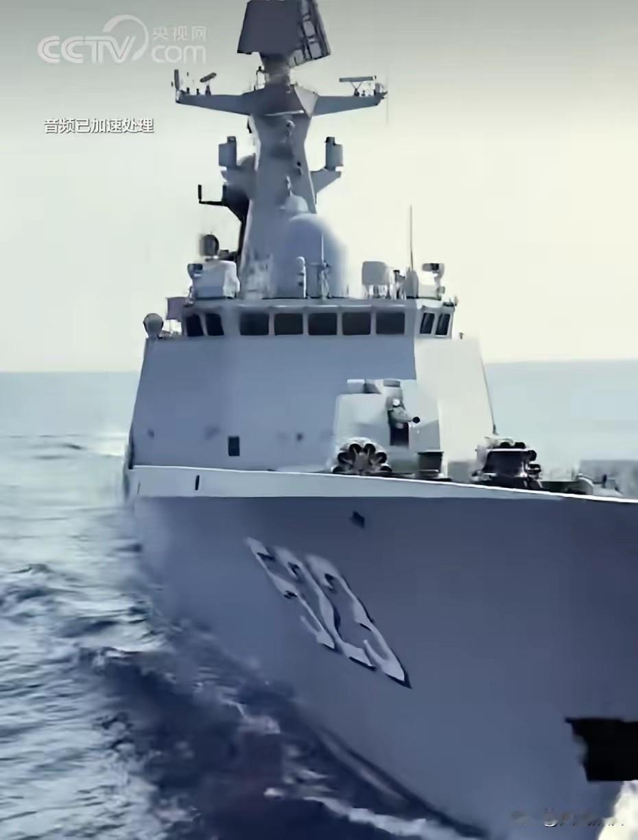 最近只差一两百米，央视最新曝光：中外军舰爆发20小时激烈对峙缠斗，我054A已做