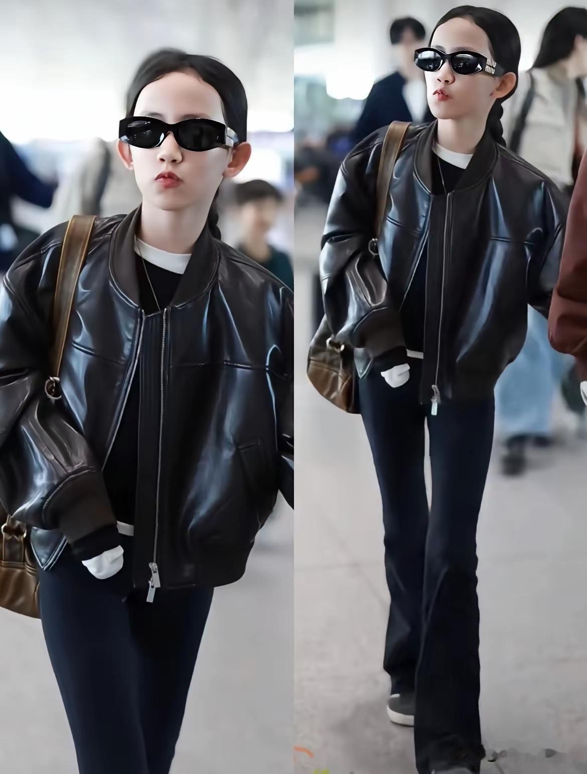 黄少艾和父亲黄磊我看着怎么感觉她和黄圣依那么像呢？特别是脸型五官还真有点神