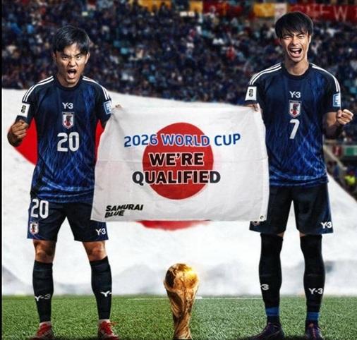 2026年世界杯，对于日本队而言，想要闯进八强的难度非常巨大。与荷兰队、突尼