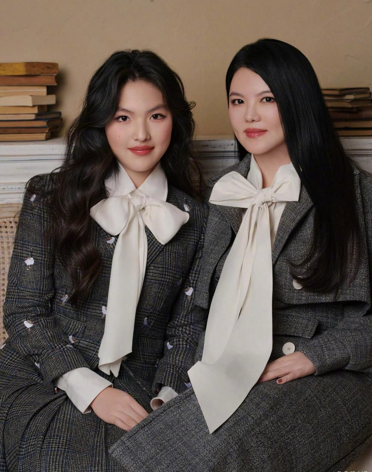 李湘王诗龄这组照片，是母女但更像是姐妹！​​​