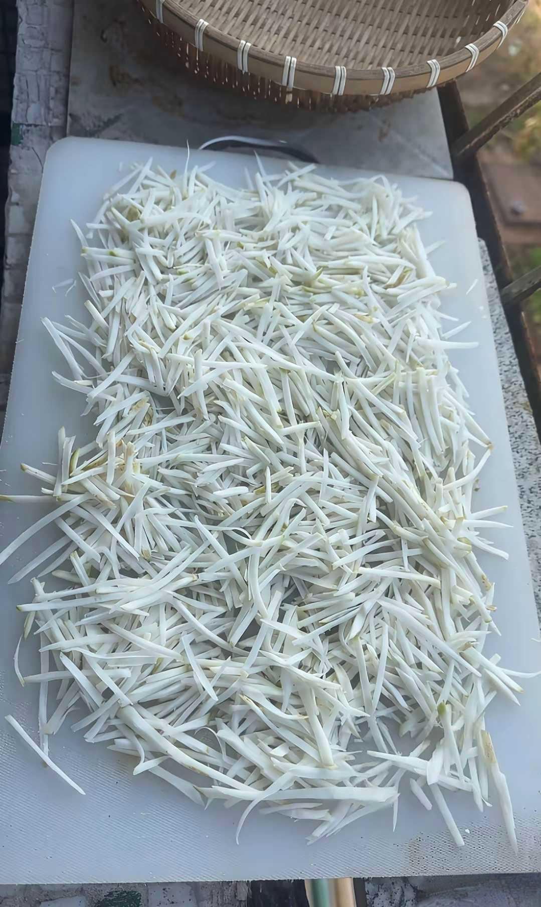 这个萝卜是这么晒的吗