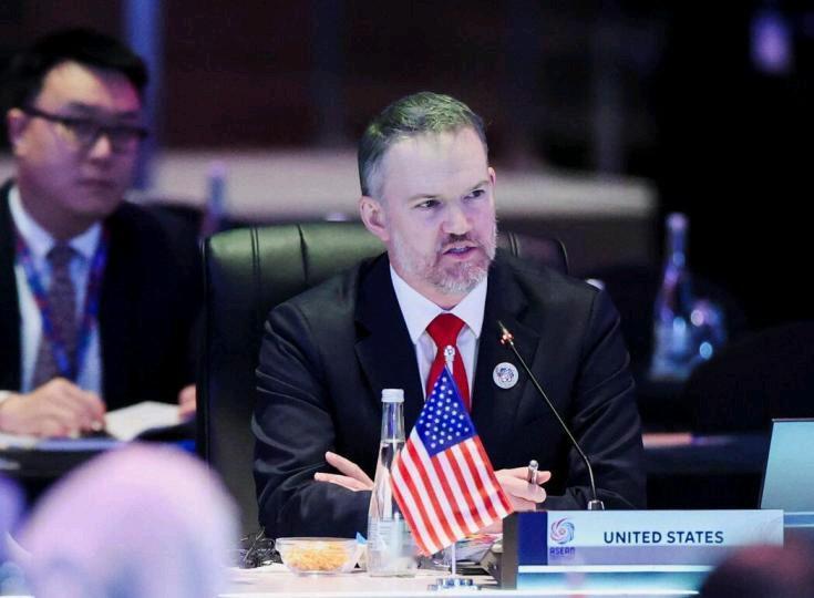 美国贸易代表格里尔说,中美贸易谈判富有成效,双方正就一项贸易协议提案的最终细节进