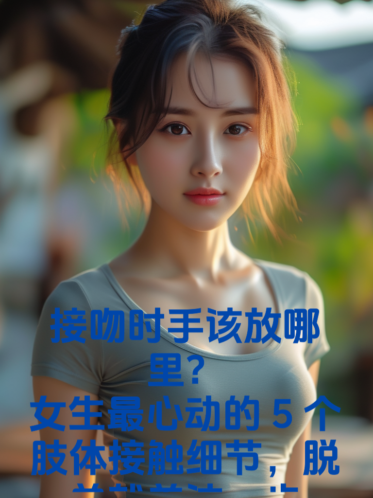 接吻时手该放哪里？女生最心动的5个肢体接触细节，脱单就差这一步