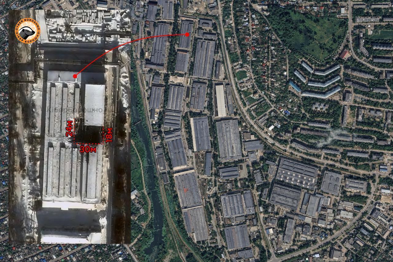 CyberBoroshno社区分析人士报道，乌克兰火烈鸟火箭弹袭击俄罗斯伊斯坎德