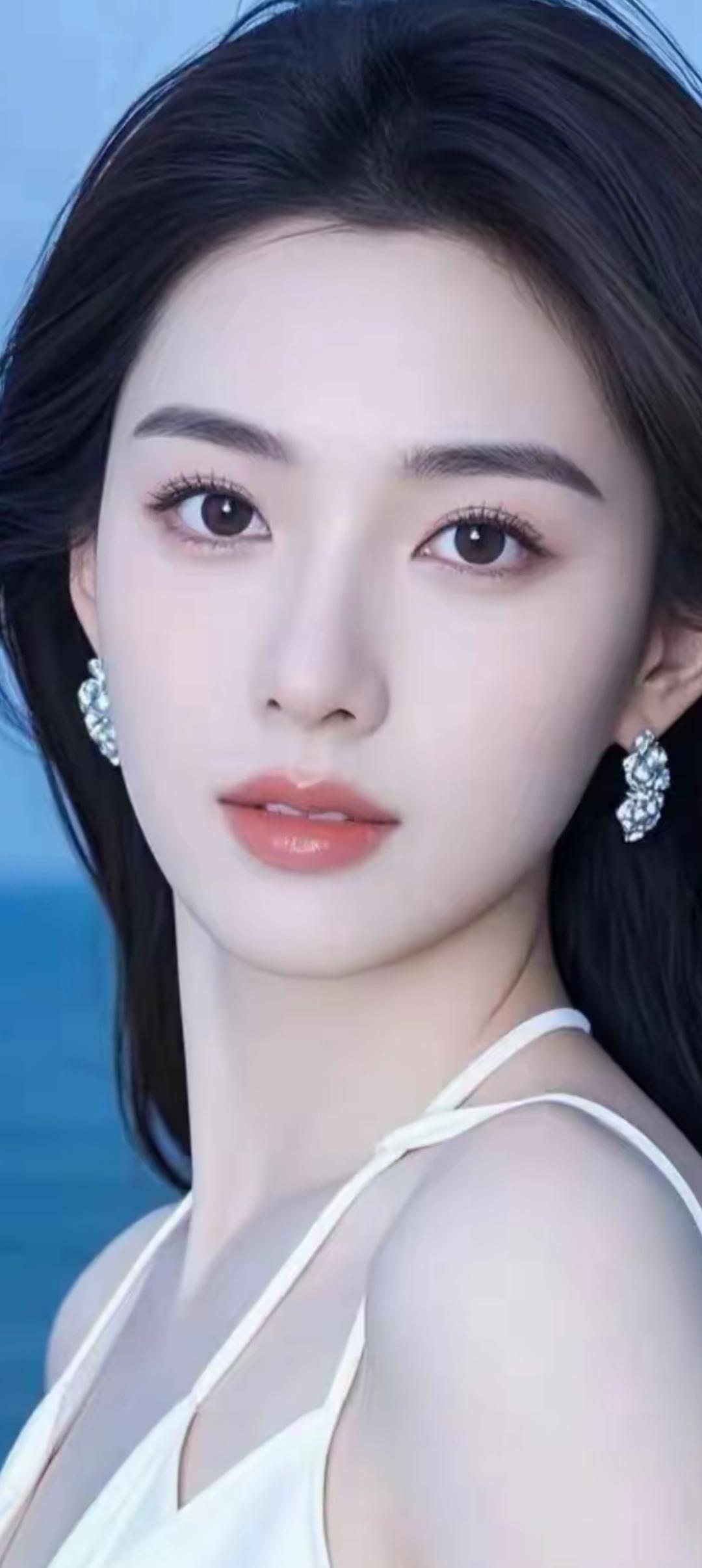 温柔的海风轻拂，遇见你如梦的容颜。