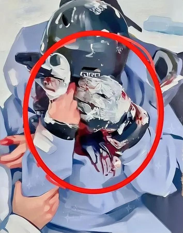 这女的是真敢怼着雪豹脸拍了十分钟我看视频时手心全是汗——那可是高原上的“