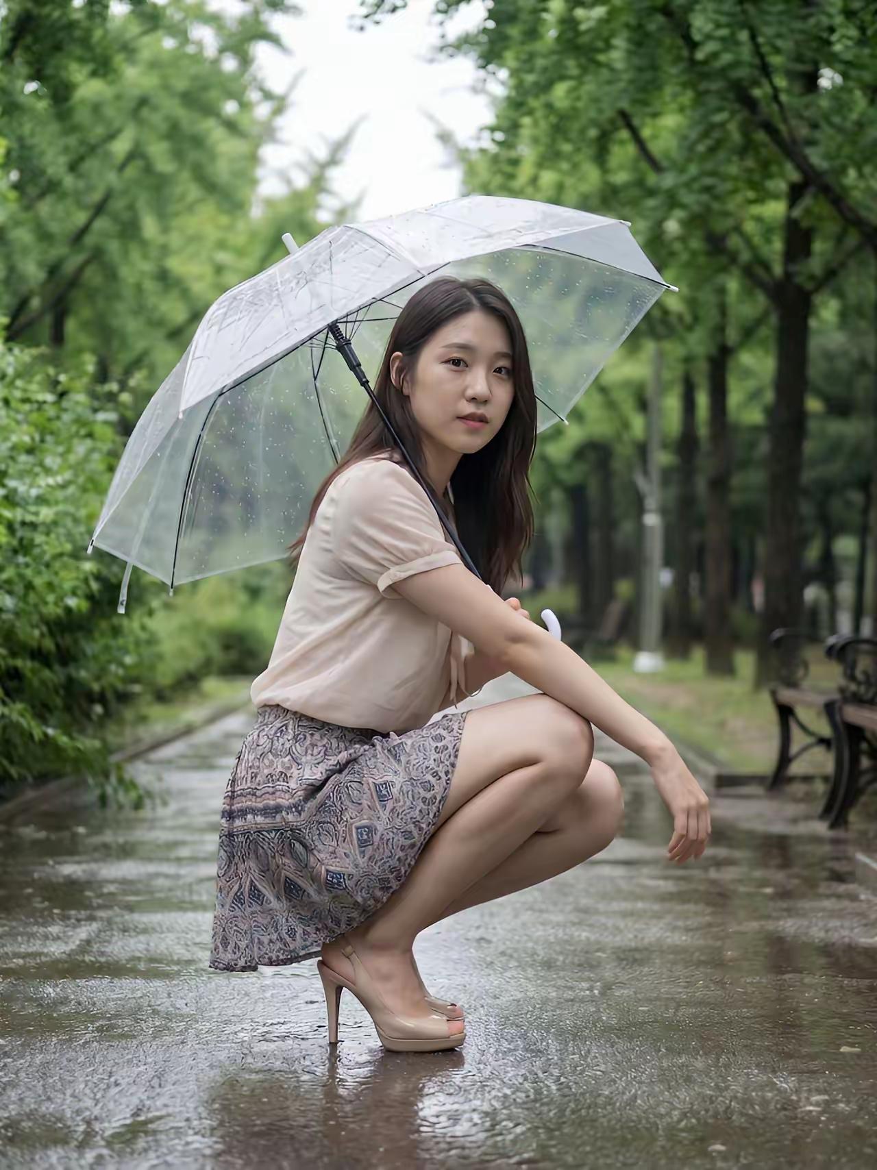 💞天还是天，雨还是雨，我的伞下不再有你；我还是我，你还是你，只是多了一个秋季…