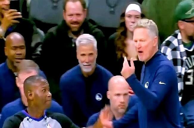 勇士打残阵还输，真不是裁判害的。库里两次2+1没吹？那又怎样？你得分的时候