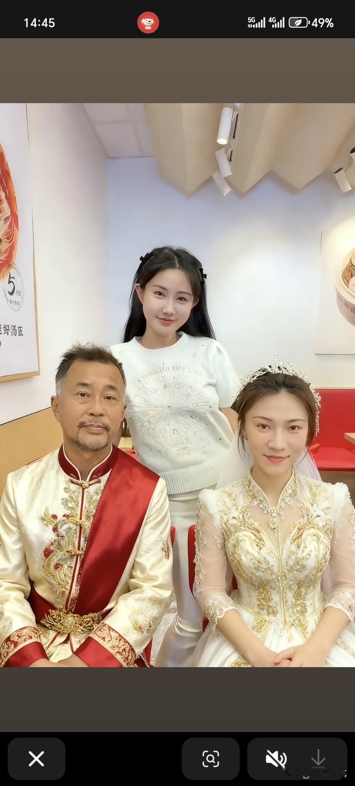 吉祥三宝一家人恭喜“流浪者”沈巍有了娇妻带着个女儿前半生受苦后半生享福