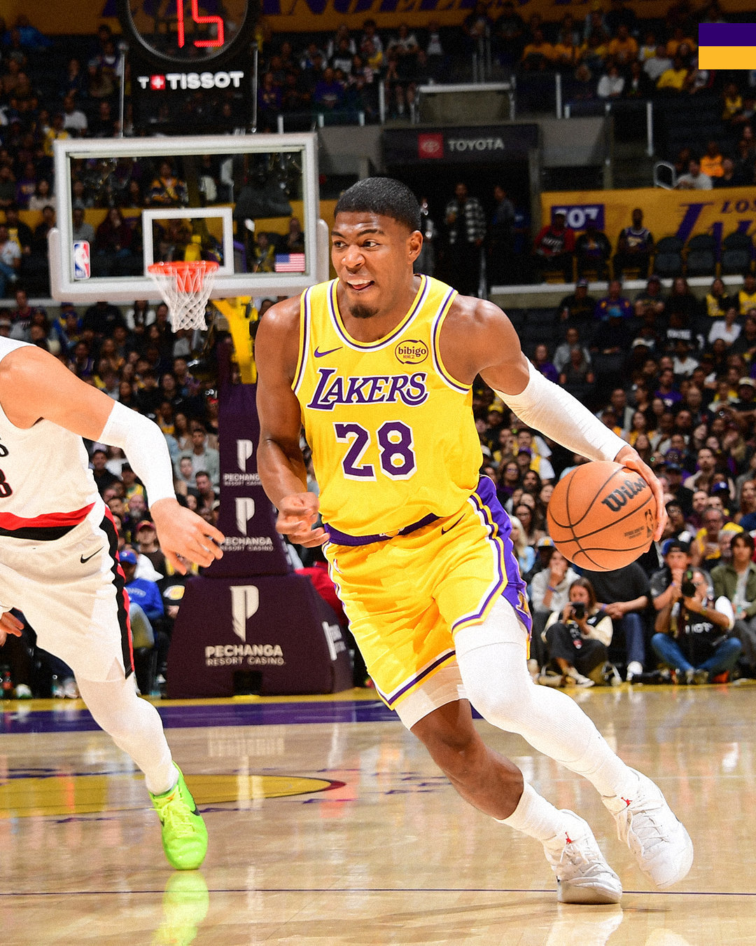 全场结束，湖人108-122开拓者，你有什么想说的？里夫斯41分4篮板5助攻3抢