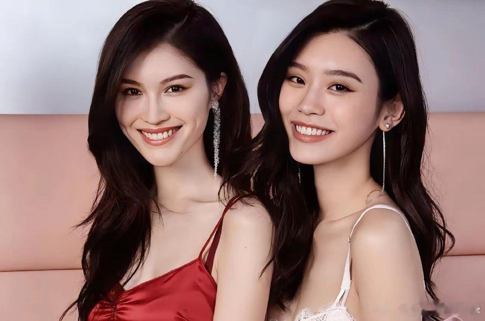 我发现：香港的名人都喜欢内地的超模，一个何猷君，一个陈伟霆。​香港男神排队北上，
