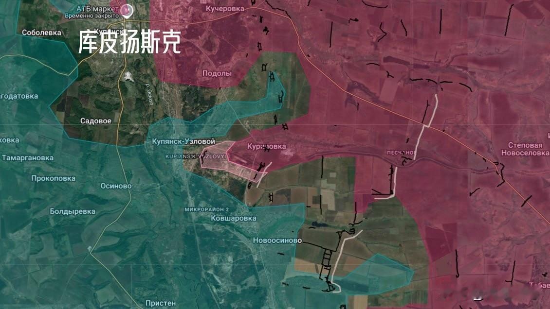 小编根据不同信息源和视觉资料判断：乌军的反击尽管获得了不少成绩，但是仍然没有将俄