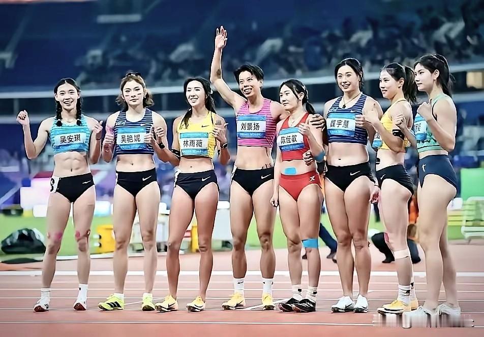 这些练跨栏的大长腿，都非常专一。练短跑的，可以跑100米，200米，还可以参加