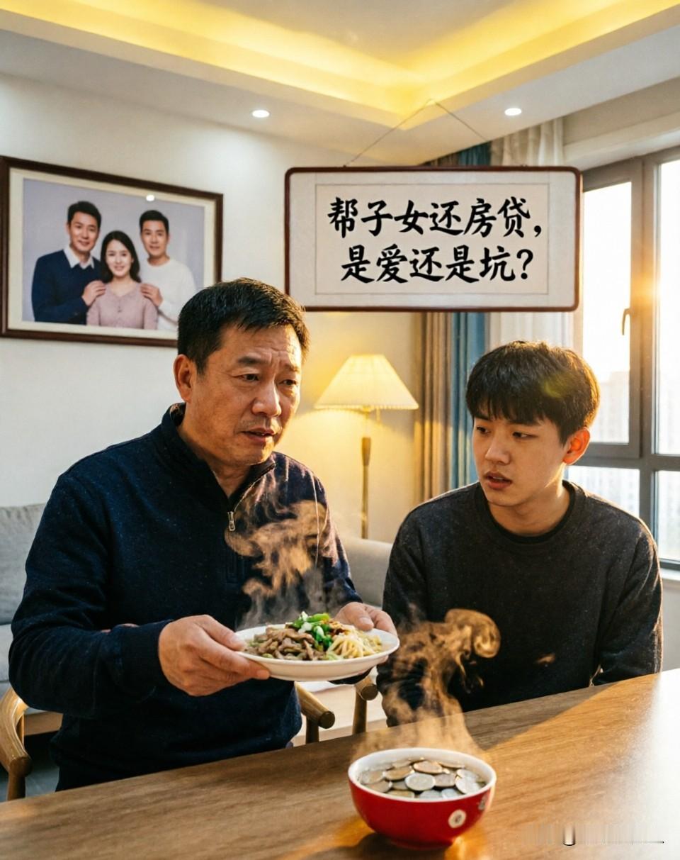 退休后，千万别轻易帮子女还房贷，这是我用教训换来的实话退休后帮子女还房贷，真