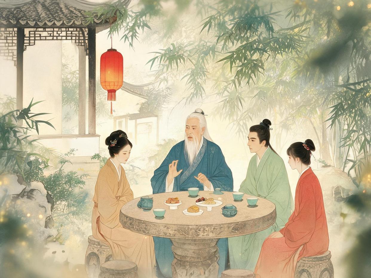 一位大学刚毕业的女孩，回到家里后。就带上礼物去看舅舅，吃过饭后。表弟就问我表姐：