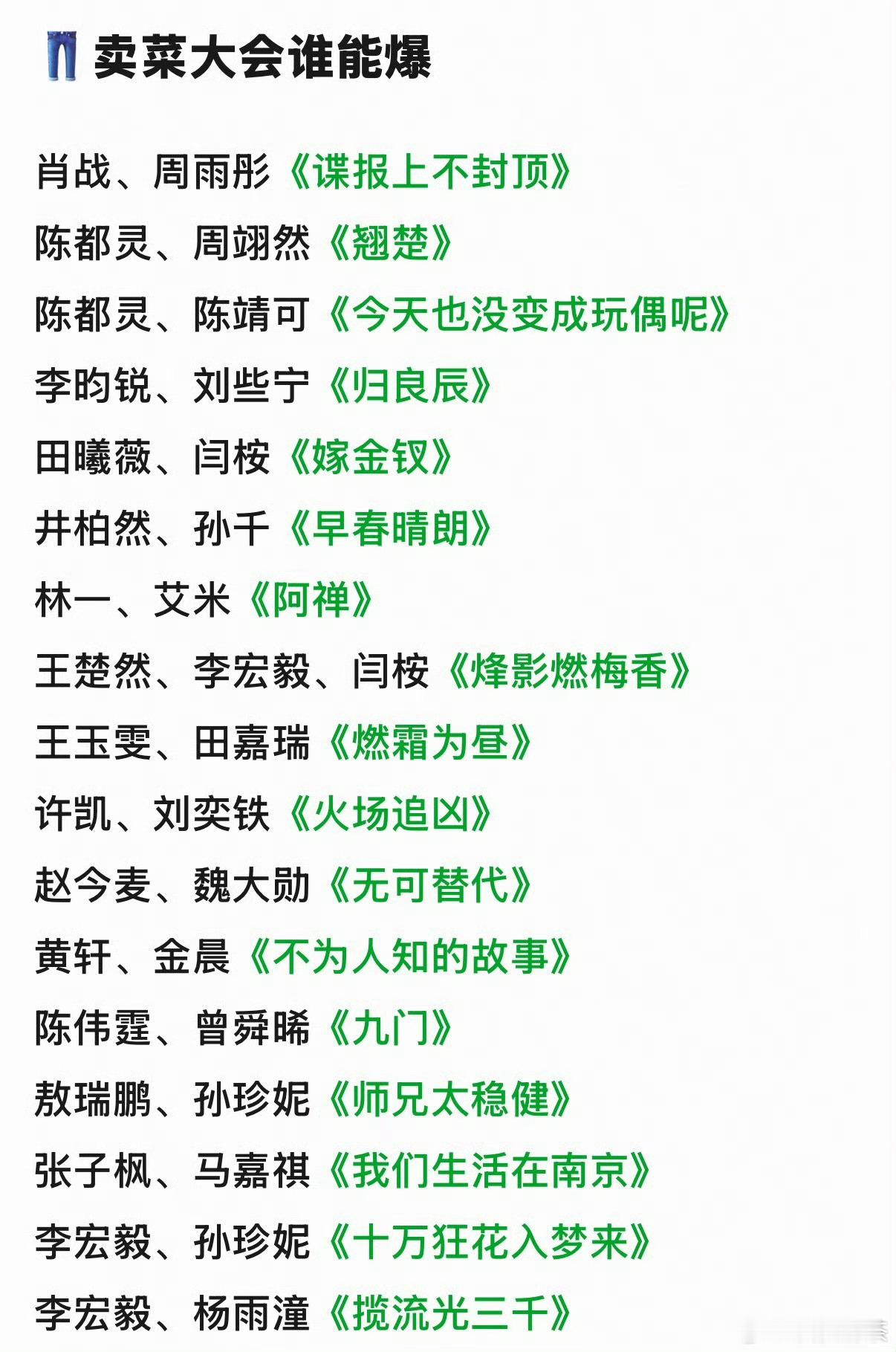 优酷2026年度片单不太妙，👖这些剧只有20%会打开首播…