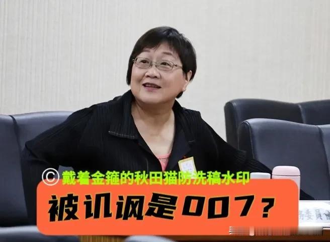 徐佳青是007吗？五年出岛47次花掉2383万，绿高官被王鸿薇讥讽怒问“你是0